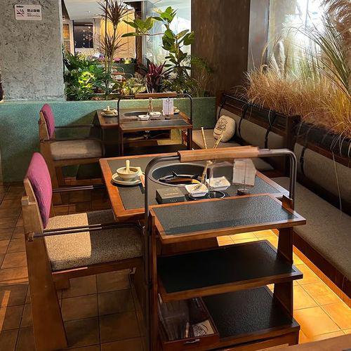 松原市电动圆桌火锅桌 - 价格